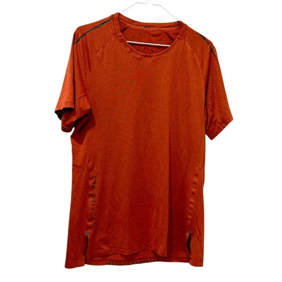 Lululemon License to Train shirt - dark orange - Medium - Picture 1 of 3